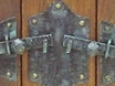 Martino Pieroni - Saliscendi in ferro forgiato a mano.